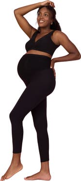 MOTHERHOOD MATERNITY Essential Stretch Secret Fit Over the Belly Maternity Leggings