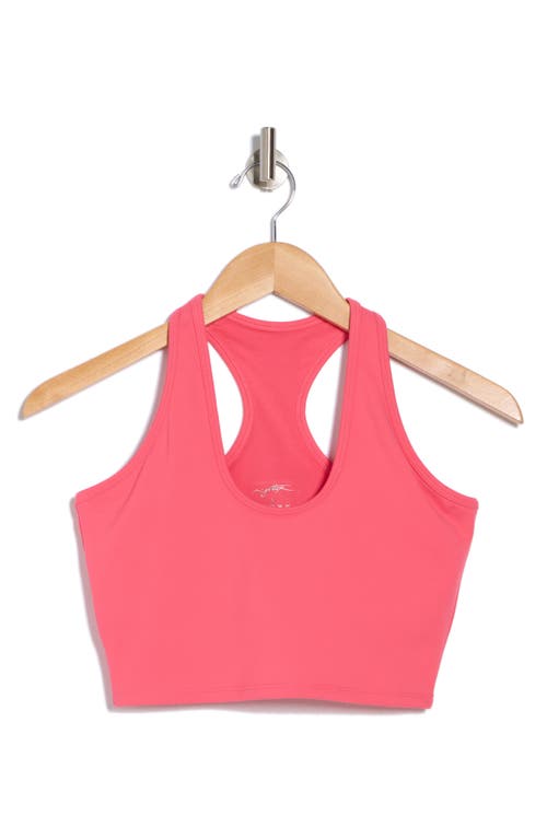 X By Gottex Medium Impact Racerback Sports Bra In Watermelon