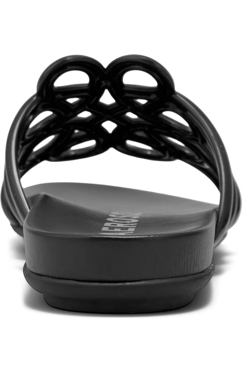 Aerosoles Frida Slide Sandal, Alternate, color, Black Transluscent Tpu