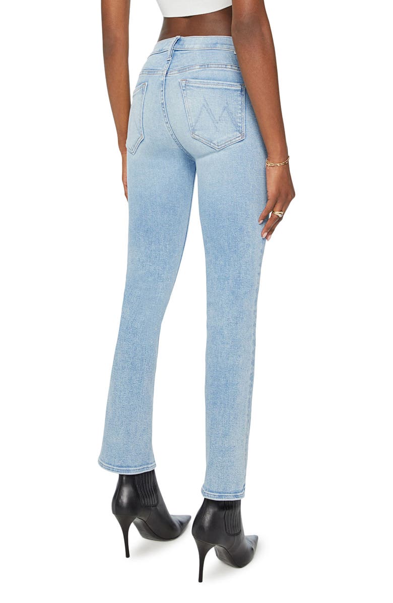 MOTHER The Insider Crop Straight Leg Jeans, Alternate, color, 
