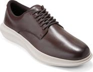Cole Haan Grand Aerion Leather Plain Toe Derby