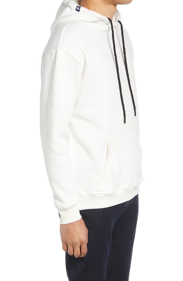 Stone Rose Solid Fleece Hoodie, Alternate, color, 