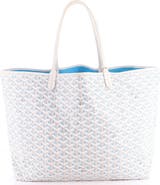 Pre-Owned Goyard Saint Louis Tote Claire Voie Coated Canvas GM