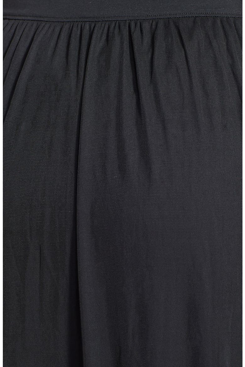 Frenchi® V-Strap Maxi Dress, Alternate, color, BLACK