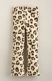 Tucker + Tate Kids' Rib Print Flare Leggings