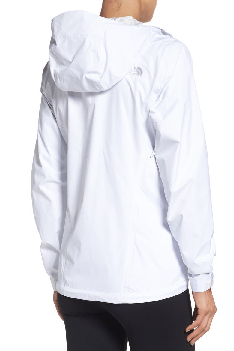 Venture 2 Waterproof Jacket, Alternate, color, TNF WHITE/ TNF WHITE