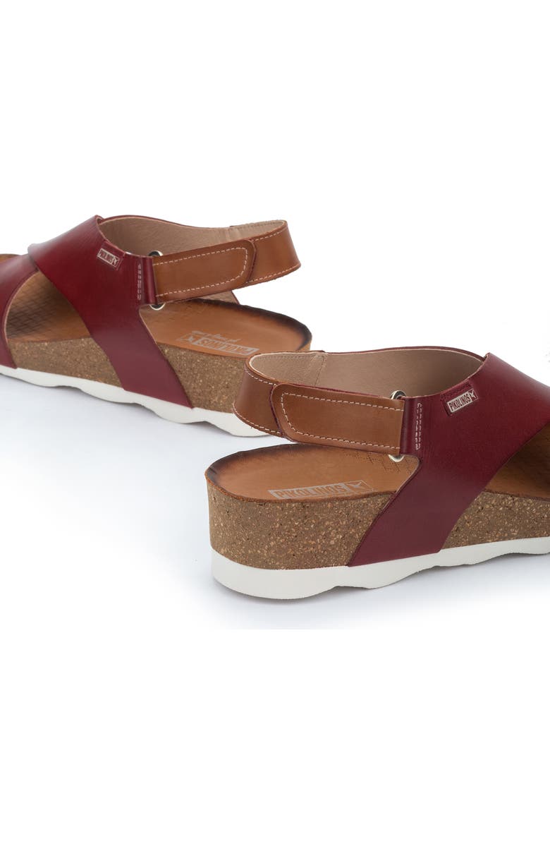 PIKOLINOS Mahon Platform Sandal, Alternate, color, Rubi