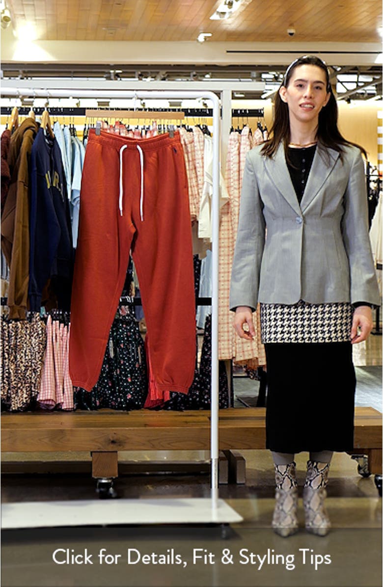 Cotton Blend Fleece Sweatpants, sales video thumbnail