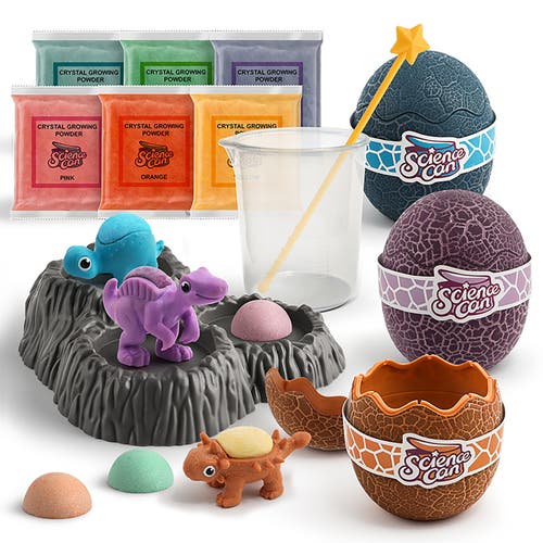 Science Can Crystal Dinosaur Growing Deluxe Kit in Multicolored  product