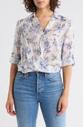 CHENAULT Print Woven Top