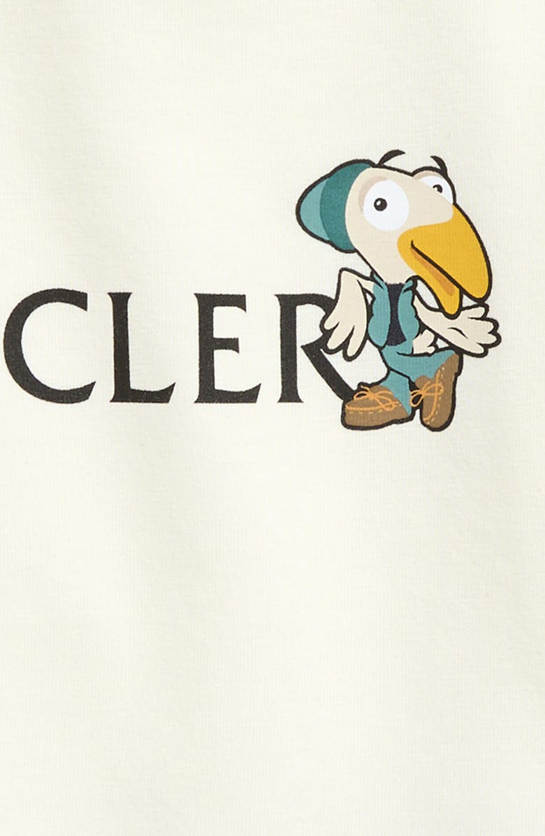 Moncler Kids' Monduck Short Sleeve Graphic T-Shirt, Alternate, color, White