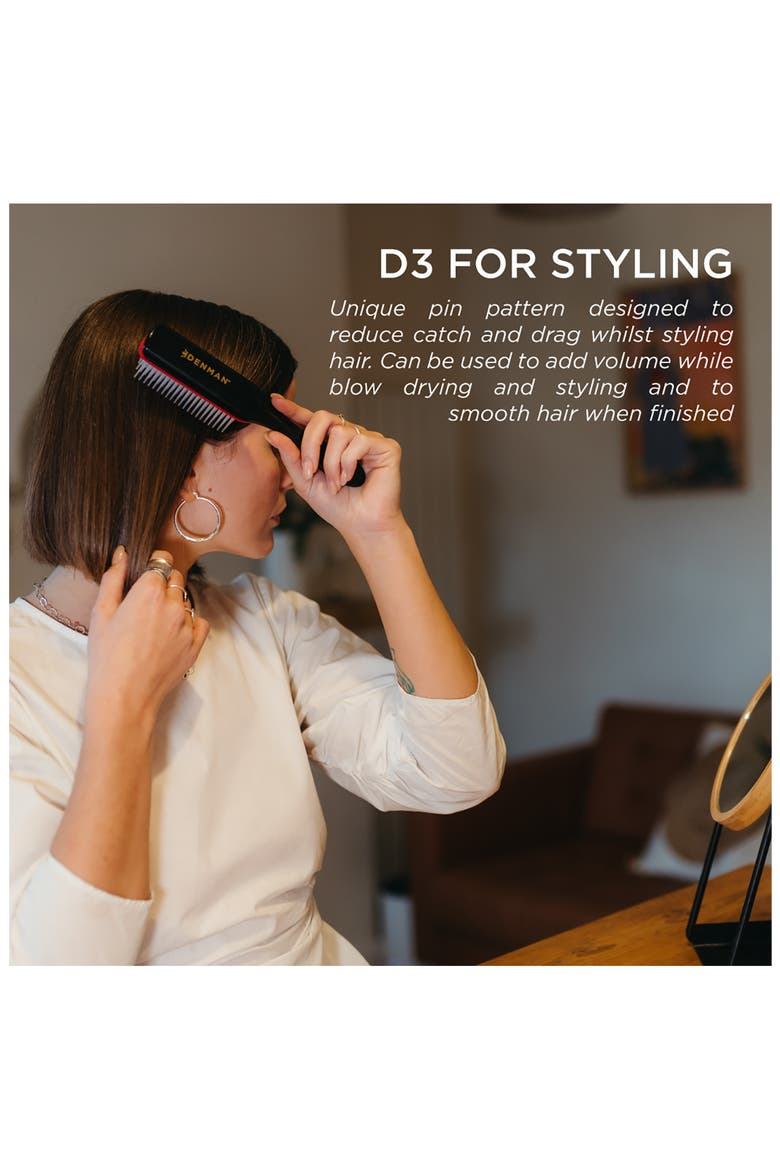 D3 Original Curl Definer & Styler 7 Row, Alternate, color, BLACK WITH GOLD CROWN