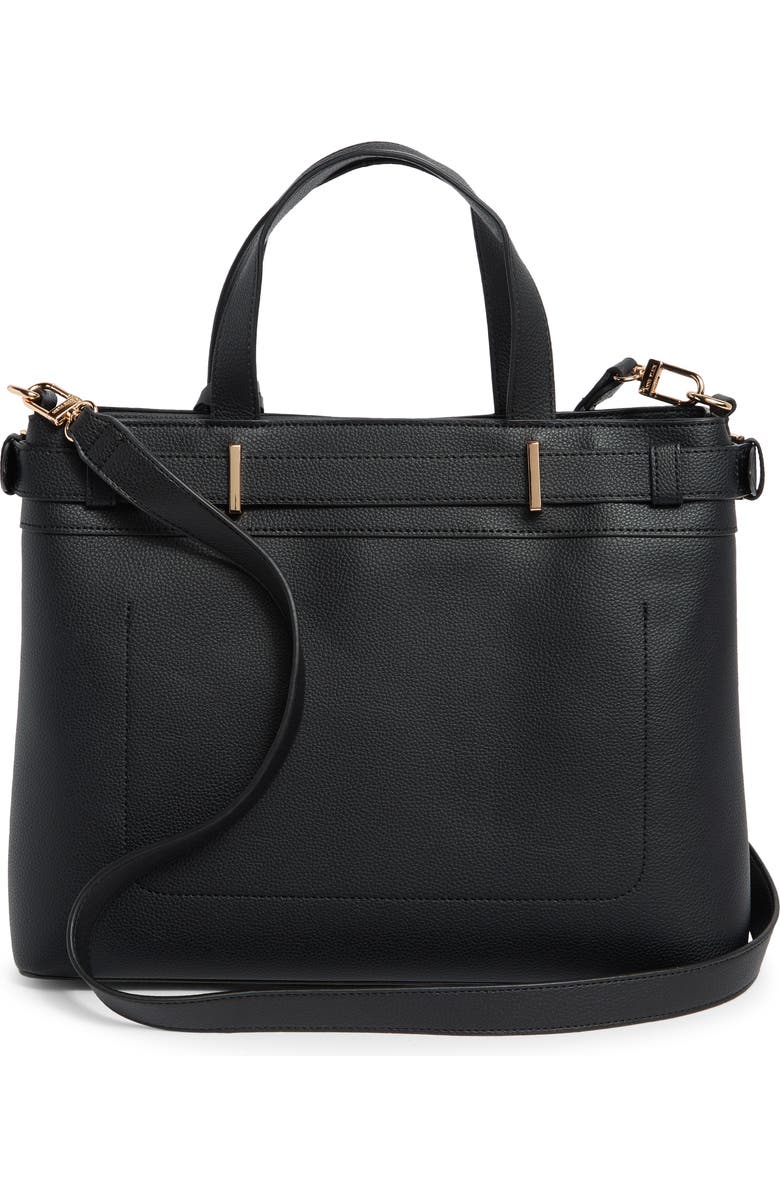 Anne Klein Belted Satchel, Alternate, color,