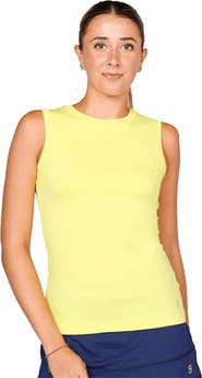 Sofibella UV Colors Womens Sleeveless Tennis Shirt