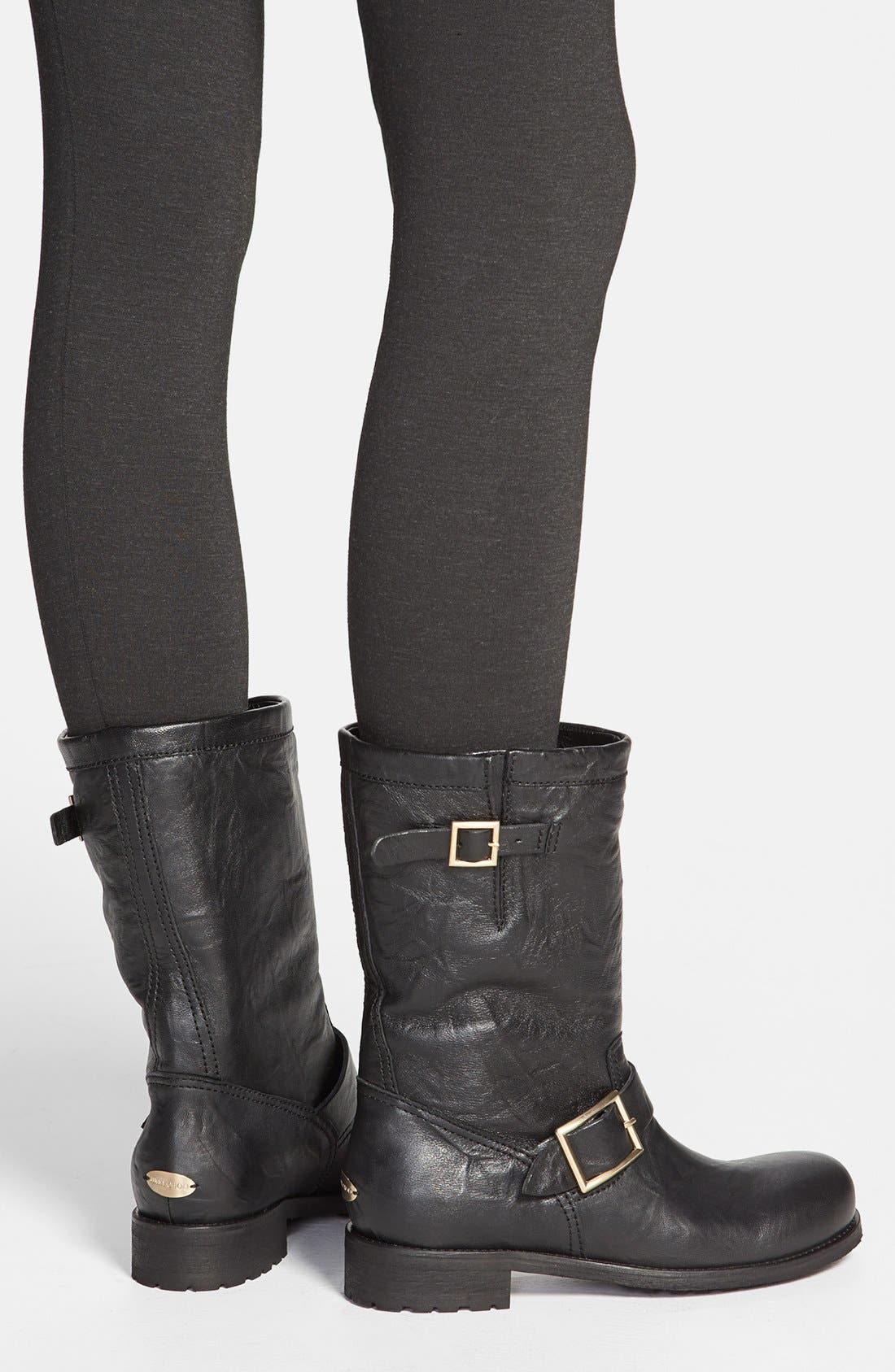Jimmy Choo Motorcycle Boot, Alternate, color, 