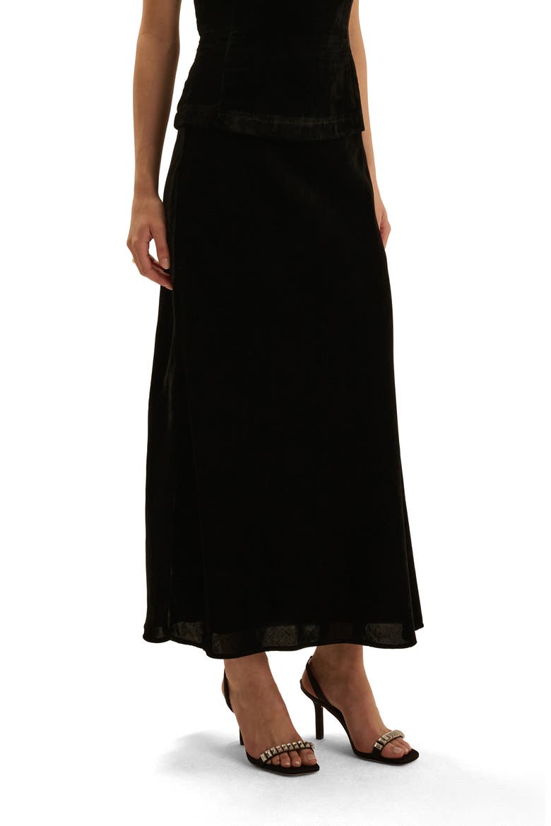 Favorite Maxi Skirt, Main, color, BLACK