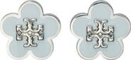 Tory Burch Forget Me Not Enamel Stud Earrings