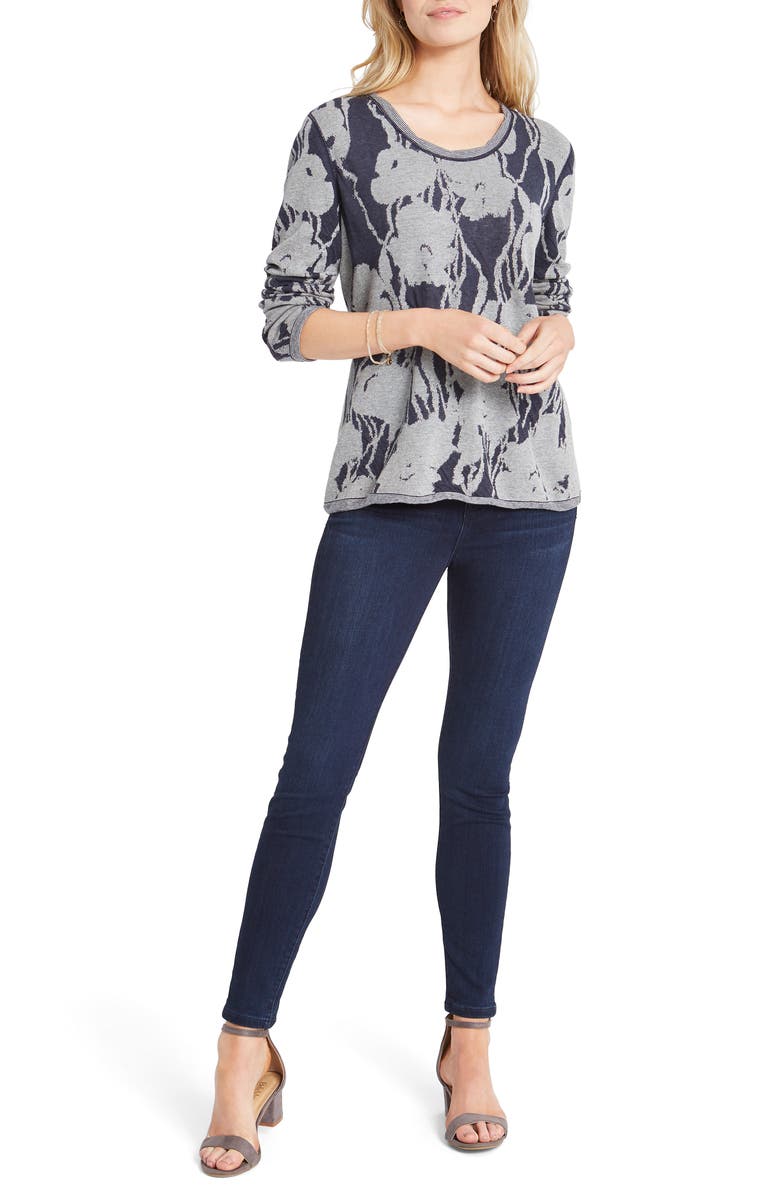 NIC+ZOE Wildflower Sweater, Alternate, color,