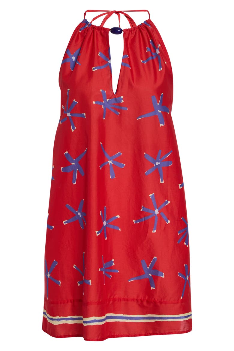 Dani Print Minidress, Alternate, color, PAINTED FOULARD