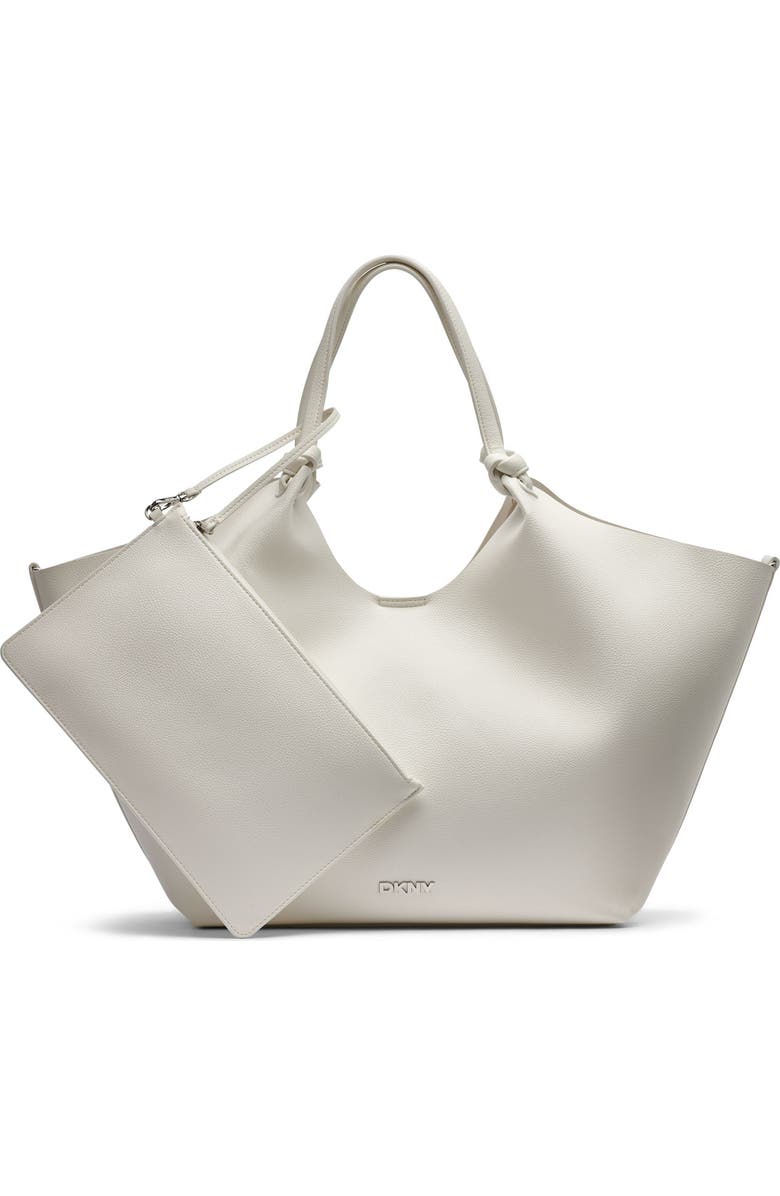 DKNY Paula Large Tote, Main, color, Marshmallow