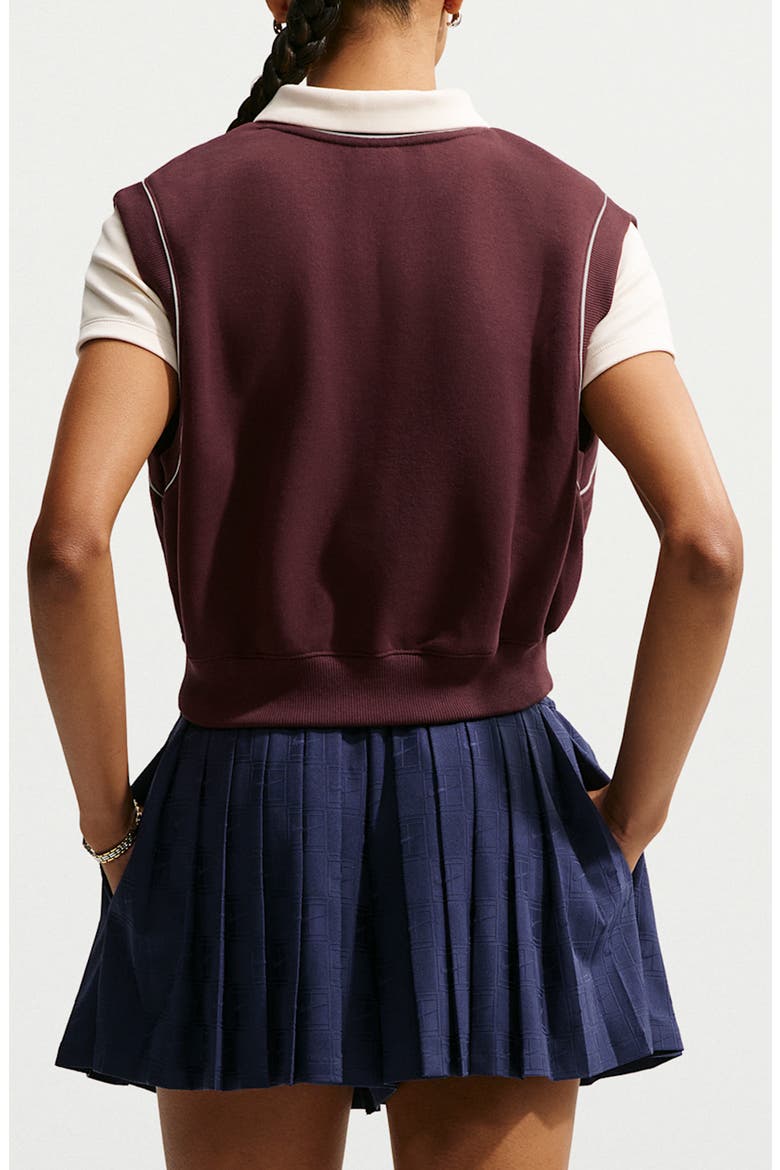 V-Neck Tennis Vest, Alternate, color, MYSTIC DATES