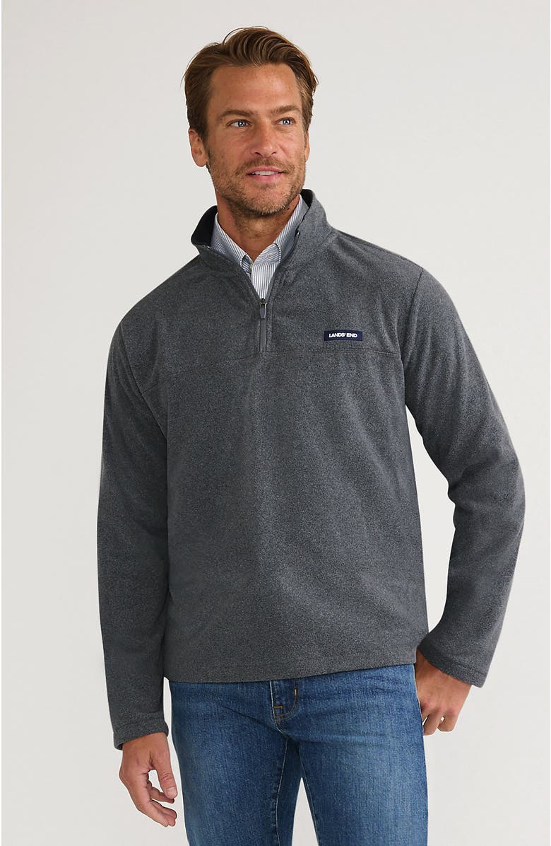 Lands' End Anyweather Fleece Quarter Zip Pullover, Alternate, color, 