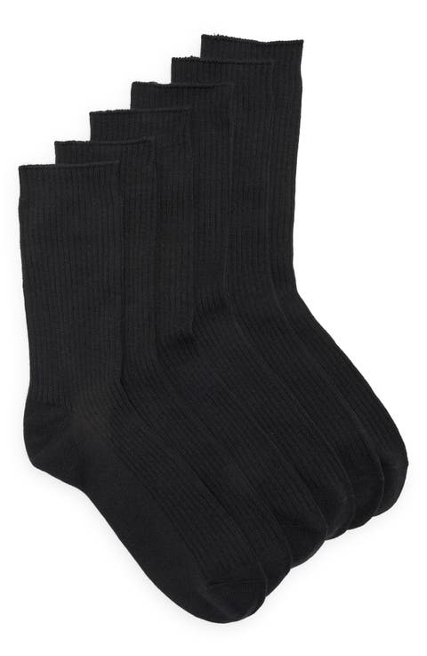 3-Pack Wool Blend Dress Socks