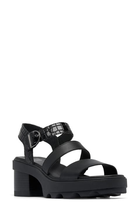 Joanie Ankle Strap Platform Sandal (Women)