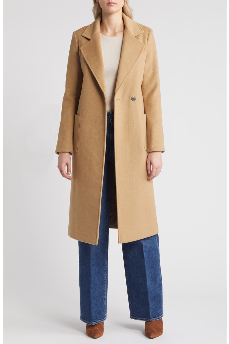 Wrap Coat, Alternate, color, CAMEL