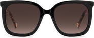 Carolina Herrera 55mm Gradient Square Sunglasses