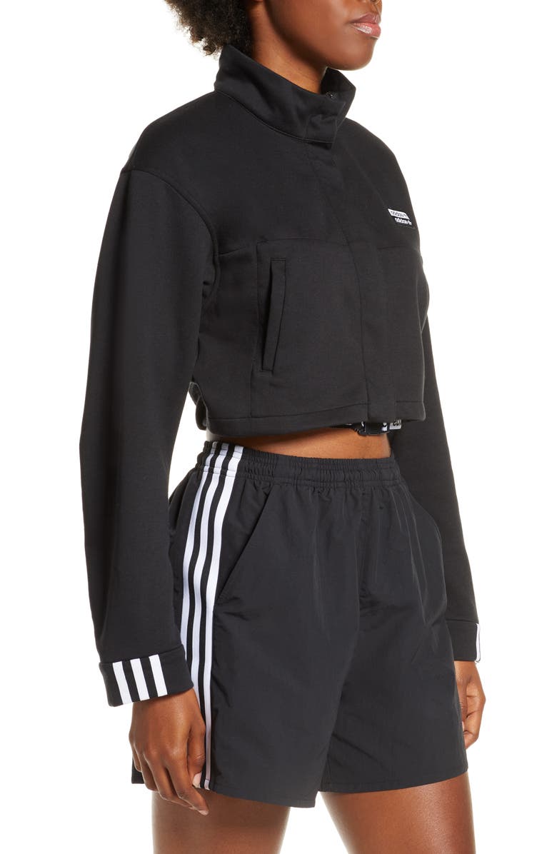 adidas Originals Crop Track Jacket, Alternate, color,