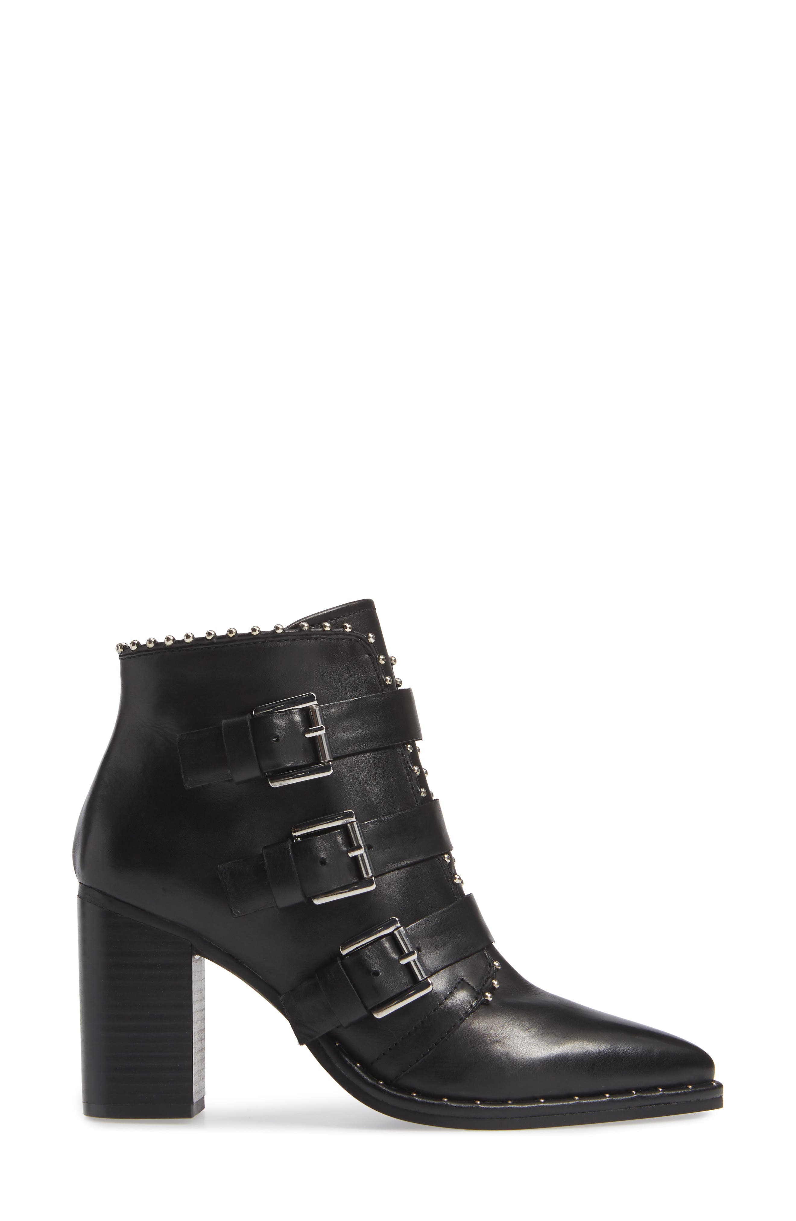 Humble Bootie, Alternate, color, BLACK LEATHER