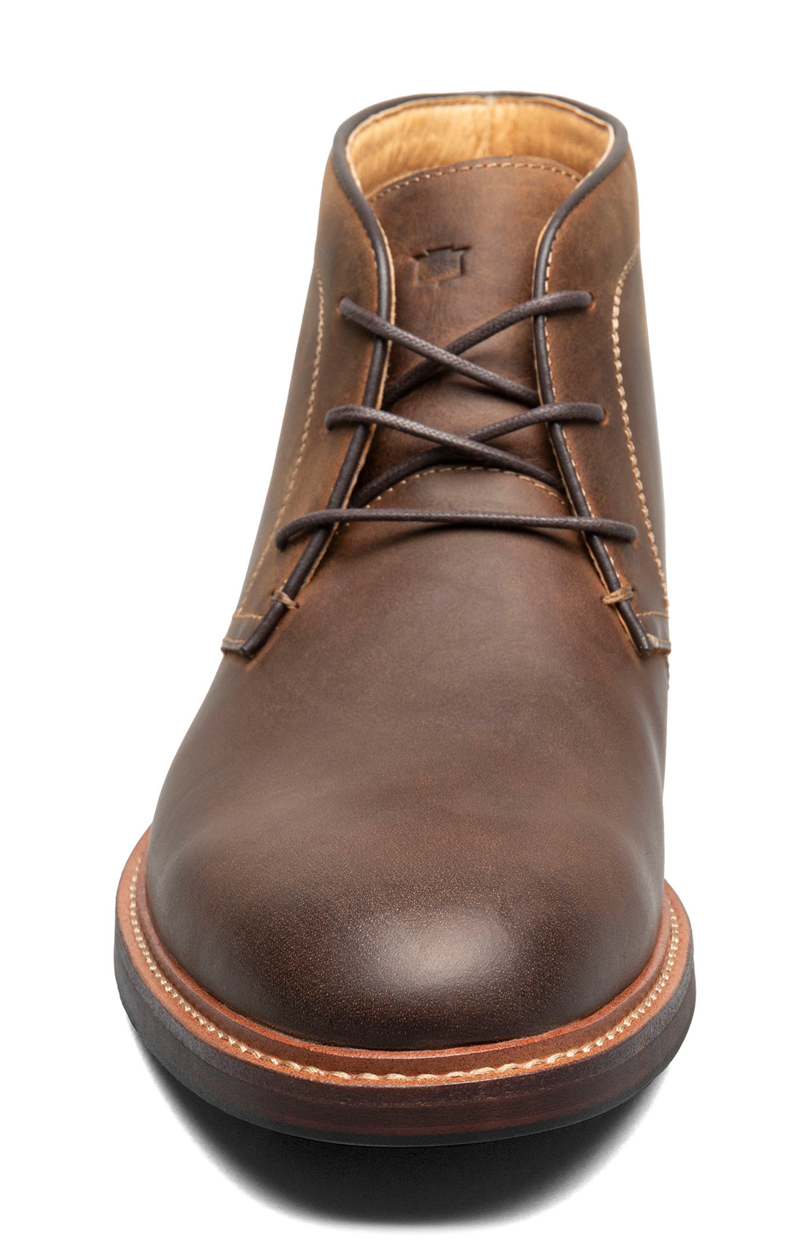Florsheim Azzano Plain Toe Chukka Boot, Alternate, color, Brown