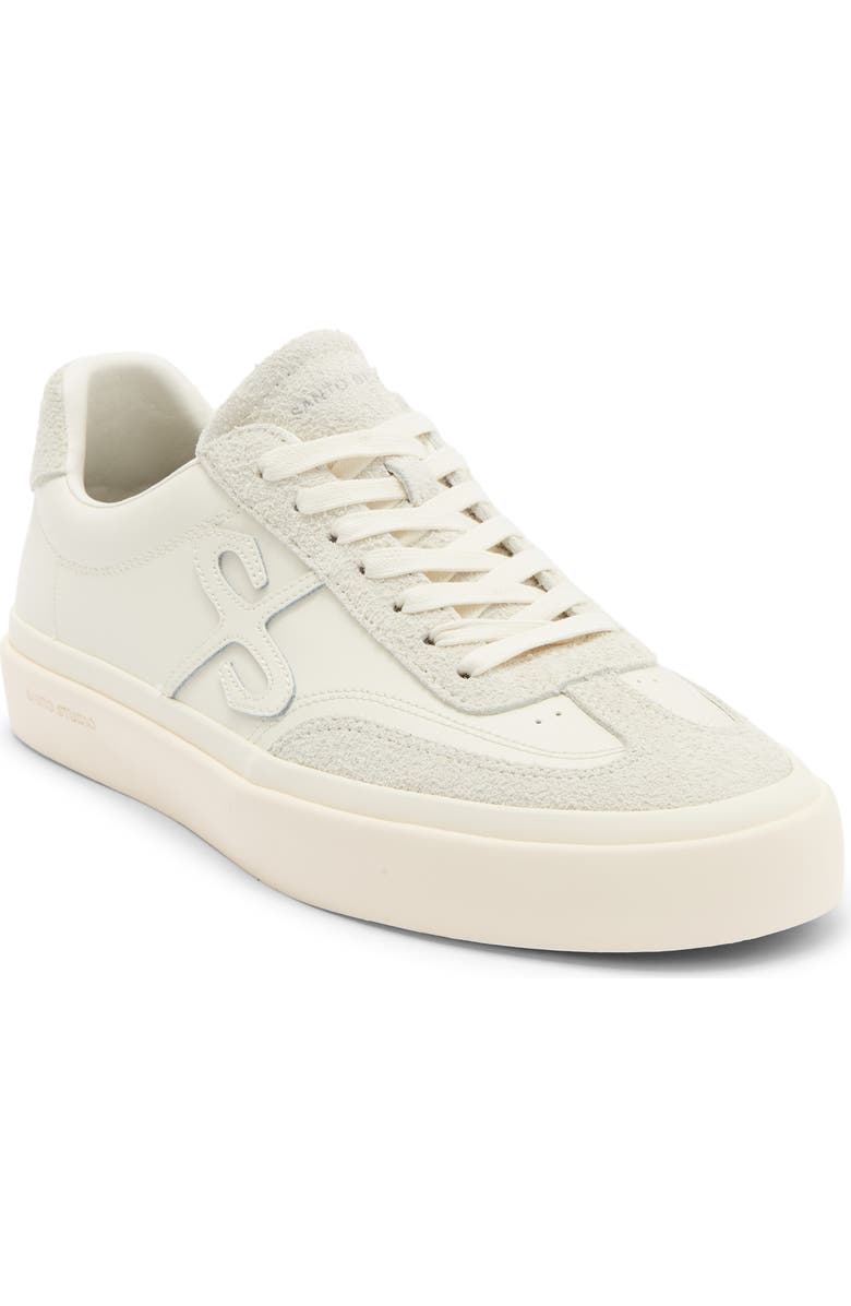 SANTO STUDIO The Trento "CJ Barham Edition" Low Top Sneaker, Main, color, Cream