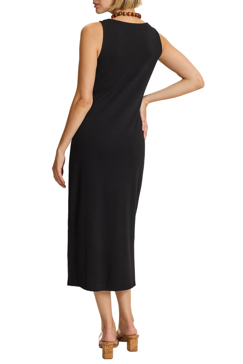 Darcy Ottoman Midi Dress, Alternate, color, BLACK