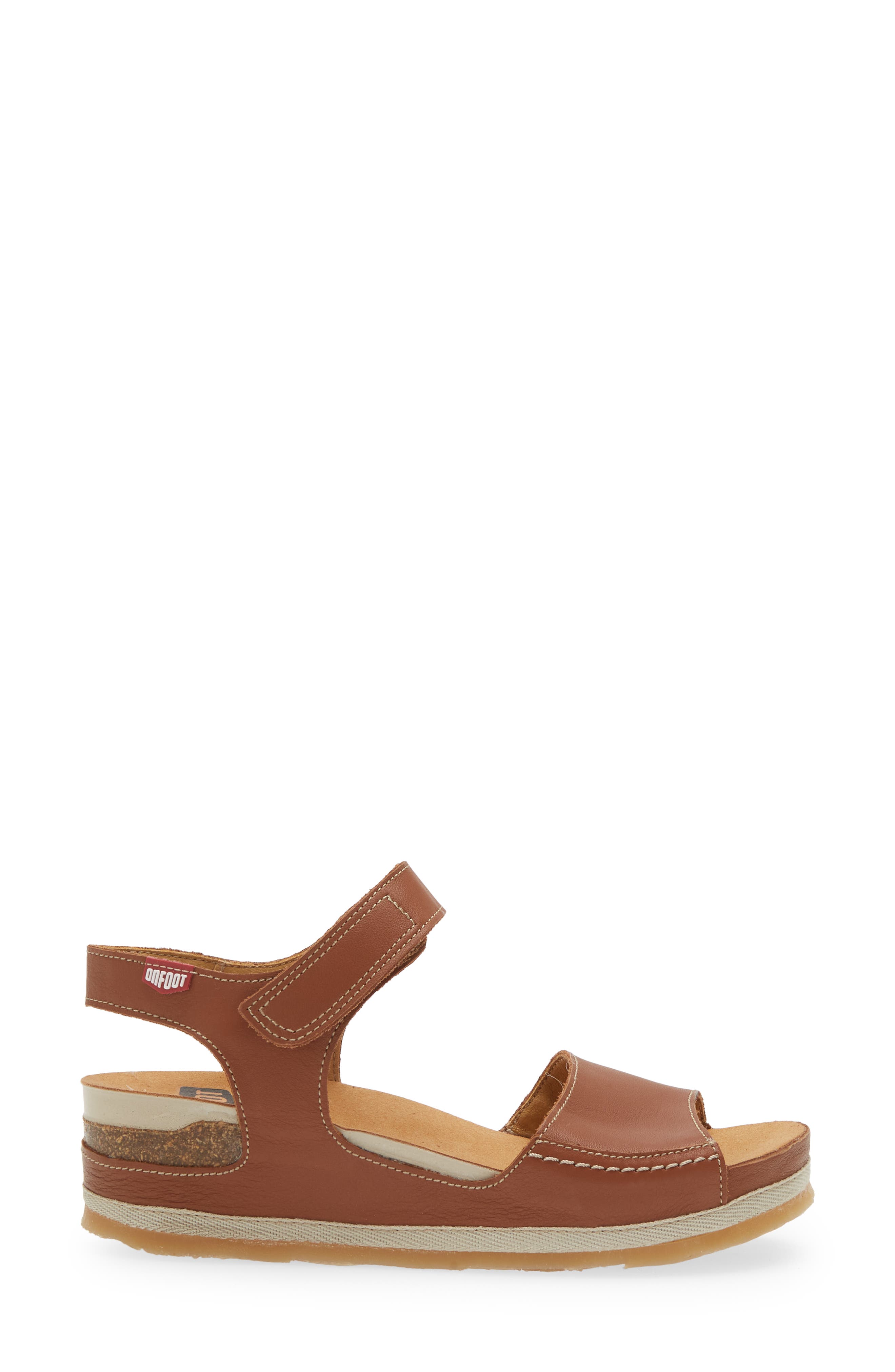 Platform Sandal, Alternate, color, CUERO TAN