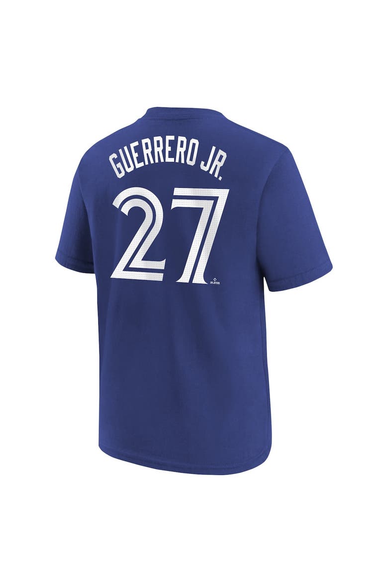 Youth Nike Vladimir Guerrero Jr. Royal Toronto Blue Jays Home Player Name & Number T-Shirt, Alternate, color, Royal