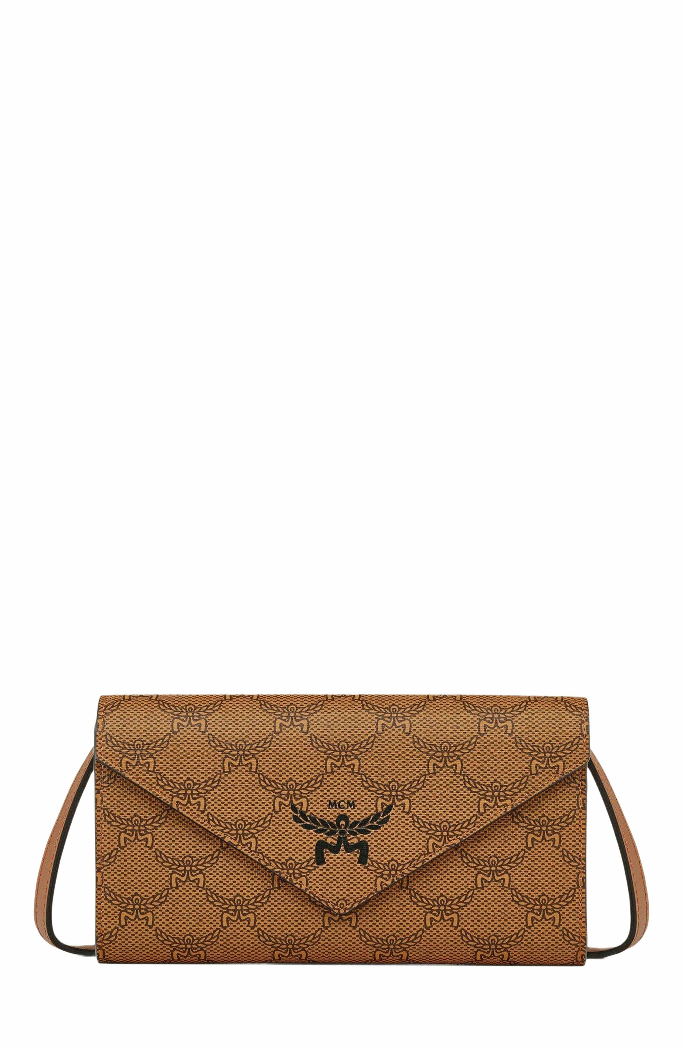 MCM Himmel Crossbody Wallet in Lauretos, Main, color, 
