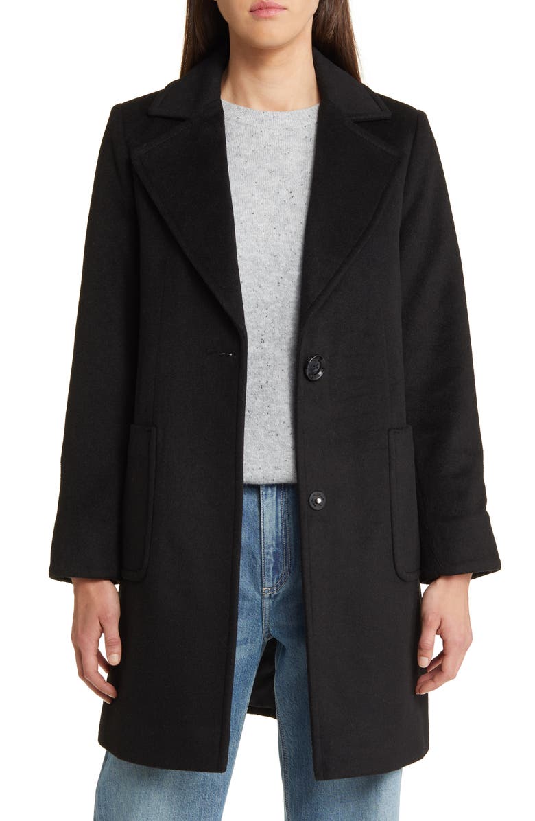 Sam Edelman Wool Blend Blazer Coat, Alternate, color,