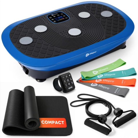 Rumblex Plus Mini 4D Vibration Plate Exercise Machine 3 Motors