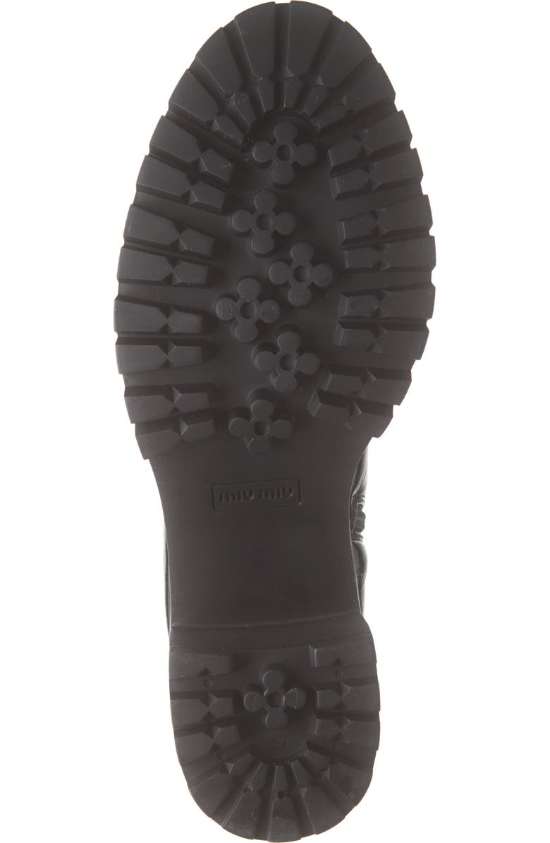 Miu Miu Round Toe Bootie, Alternate, color,