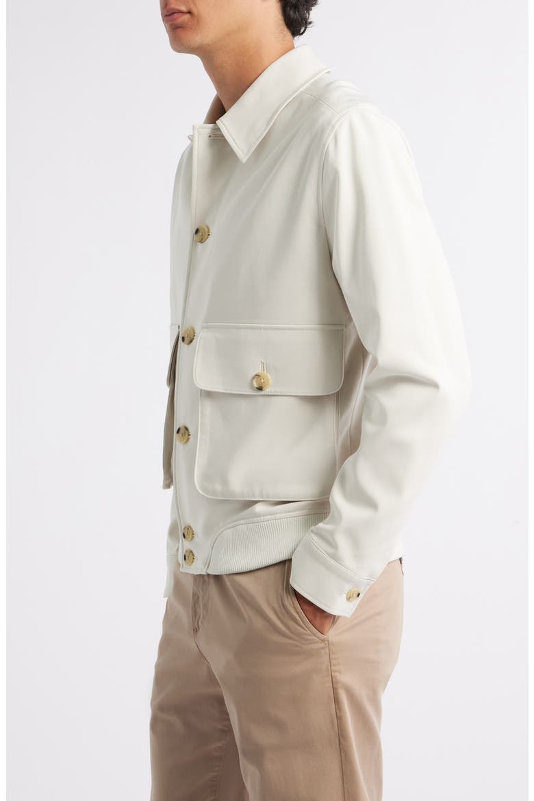 Barry Cotton Blend Jacket, Alternate, color, LIGHT STONE