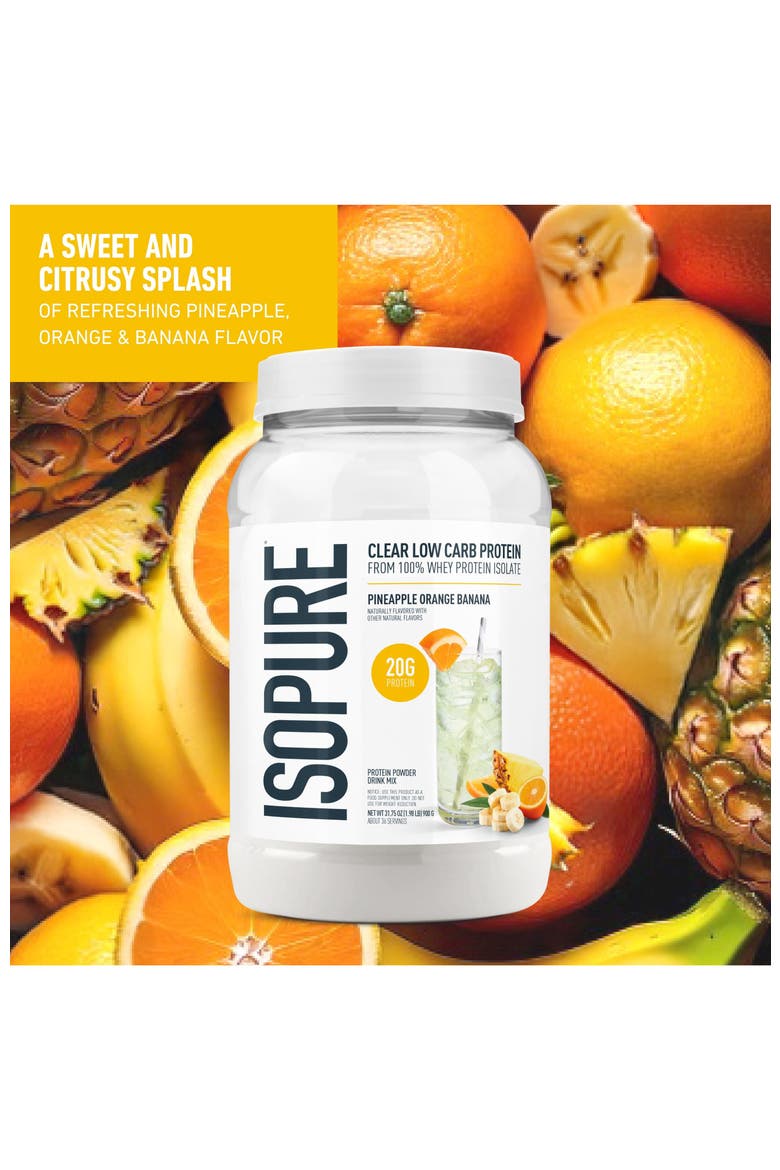 Infusions 100% Whey Protein Isolate Powder Pineapple Orange Banana, Alternate, color, None