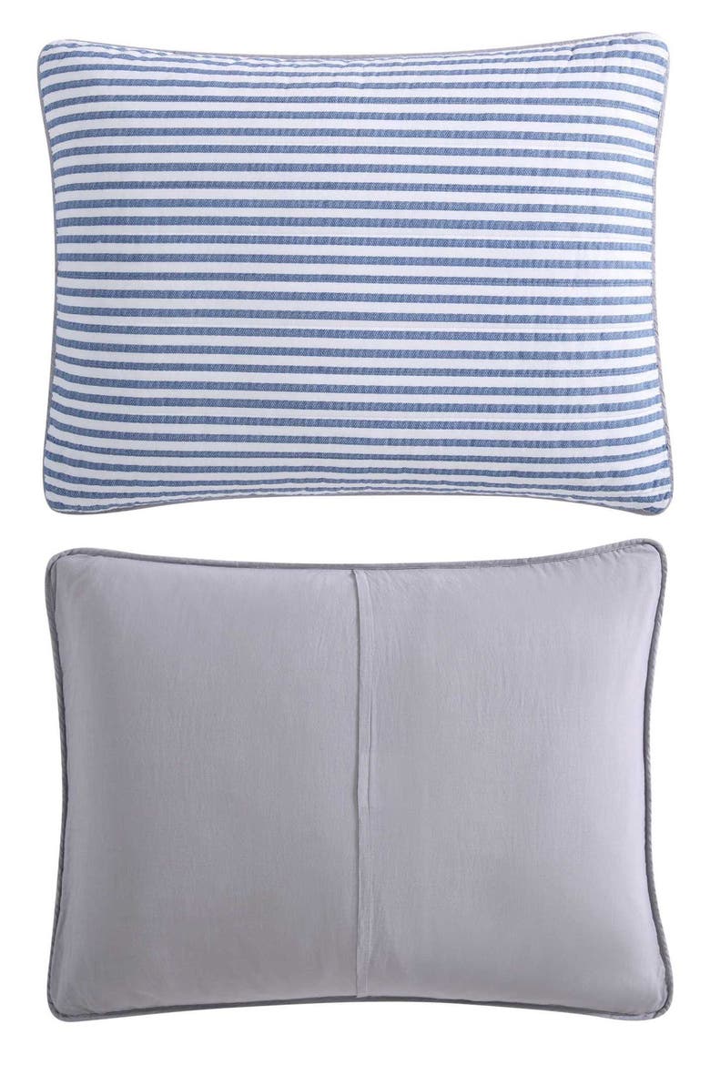 Fairwater Quilt & Sham Set, Alternate, color, BLUE