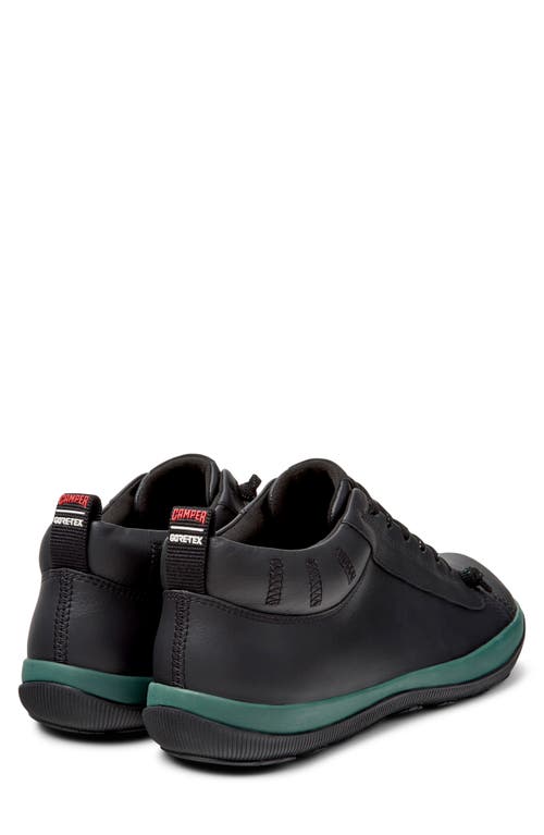 Camper Peu Pista Gm Leather Lace-up Sneakers In Black
