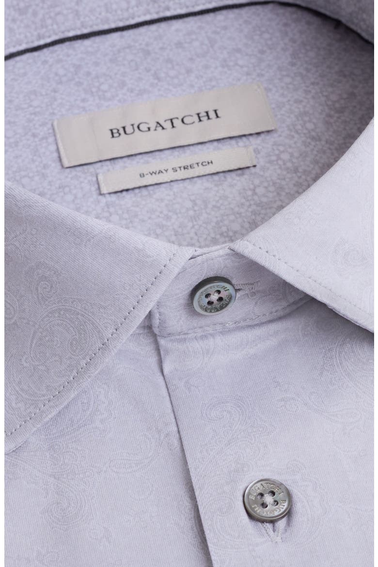 Jimmy OoohCotton® Paisley Button-Up Shirt, Alternate, color, PLATINUM
