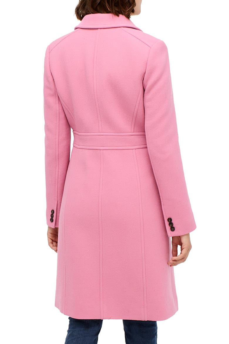 Classic Lady Italian Double Cloth Wool Blend Day Coat, Alternate, color, WOOL RETRO PINK
