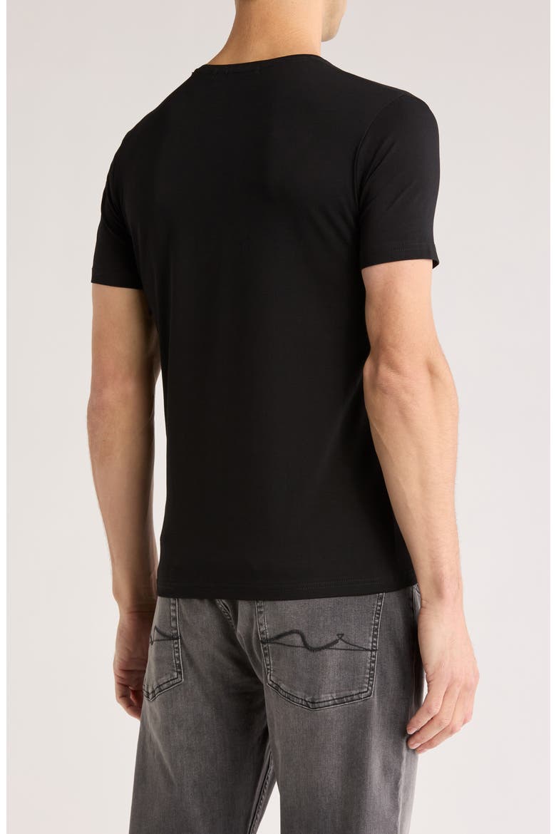 Abstract Graphic T-Shirt, Alternate, color, BLACK
