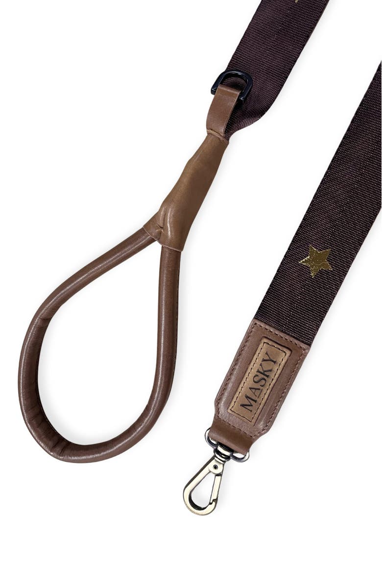 Masky Star Leash, Alternate, color, Cooper