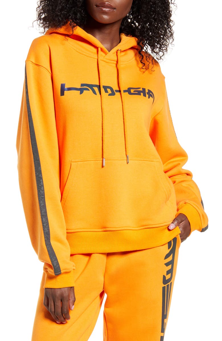 I.AM.GIA Zandra Logo Cotton Hoodie, Main, color, 